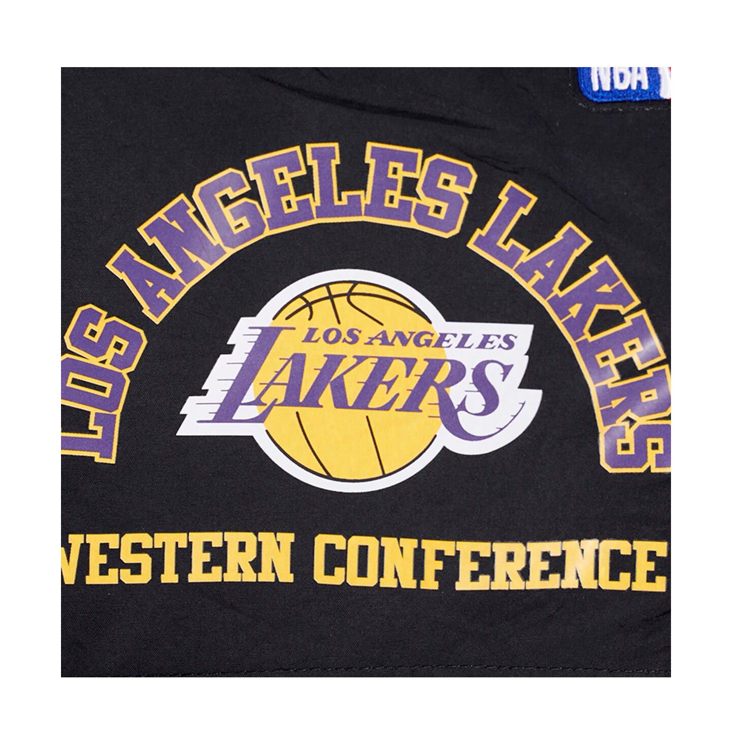 Мужские шорты Pro Standard Black Los Angeles Lakers Area Code — фото 2