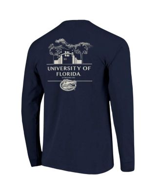 Image One Mens Navy Florida Gators Comfort Colors Campus Nights Long Sleeve T-Shirt 8590₽