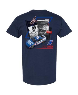 Мужская темно-синяя футболка Kyle Larson из коллекции Hendrick Motorsports Team Collection