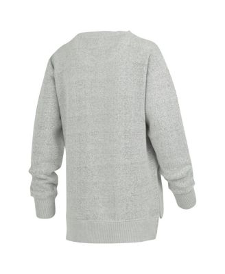 Женщины Pressbox Хизер серый Мичиган Росомахи Торрингтон пуловер толстовка