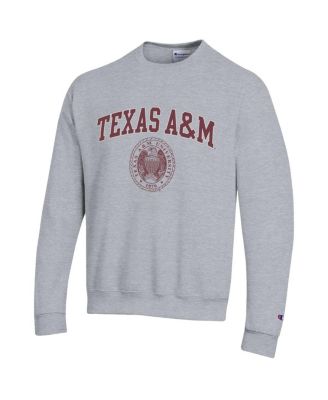 Men's Heather Gray Texas A&M Aggies 12th Man Pullover Sweatshirt