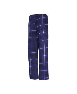 Women's Purple Washington Huskies Vector T-Shirt and Flannel Pants Sleep Set