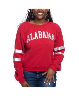 ZooZatz женские малиновые Алабама Багровый прилив блеск пуловер толстовка