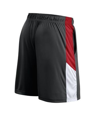 Мужские черные тренировочные шорты Fanatics от Atlanta Hawks