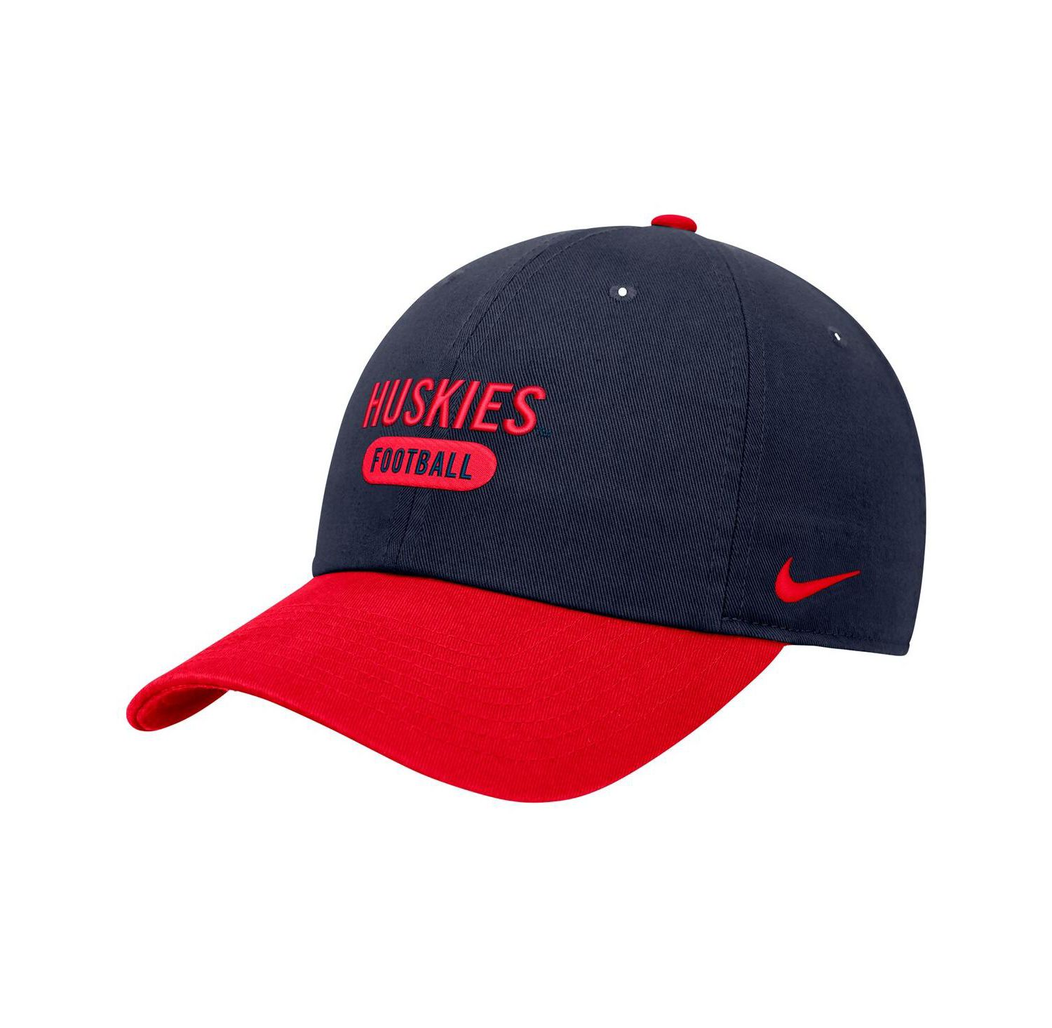 Men's Navy UConn Huskies Color Block Club Adjustable Hat