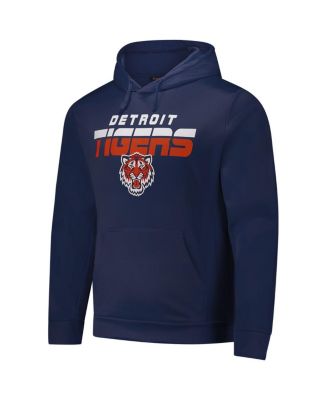 Men's Navy Detroit Tigers Champion Pullover Hoodie