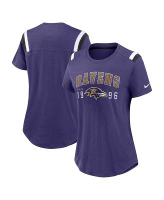 Nike - Women's&nbsp; Purple Baltimore Ravens Historic Slub Fashion T-Shirt