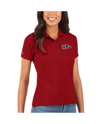 Женская футболка-поло из пике Red Ole Miss Rebels Legacy от Antigua