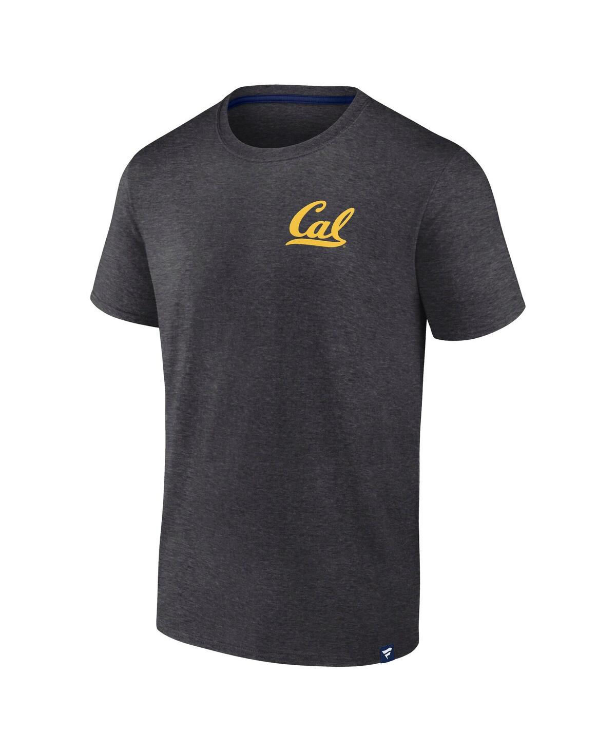 Fanatics Men's  Heather Charcoal Colorado Buffaloes Campus T-shirt In Heather Charcoal