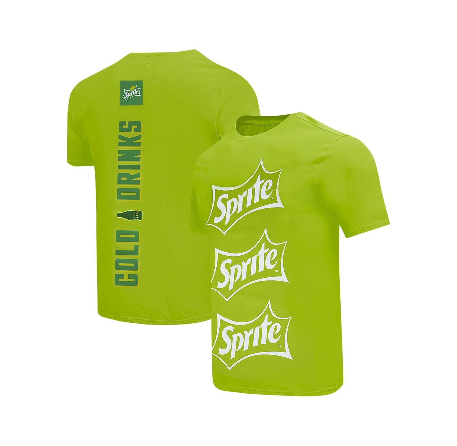 Men's Light Green Sprite Cold Drinks T-Shirt