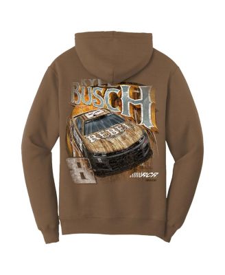 Ричард Чайлдресс гонки коллекция мужская команда коричневый Кайл Буш повстанцев Бурбон пуловер толстовка с капюшоном