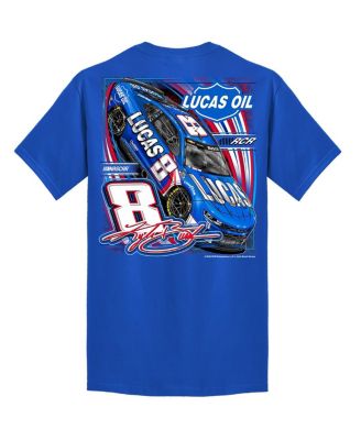 Мужская футболка Royal Kyle Busch Lucas Oil Car из коллекции Richard Childress Racing Team Collection