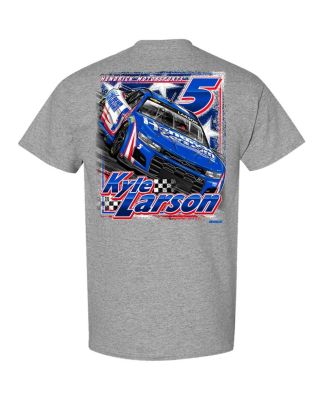 Hendrick Motorsports Team Collection Men's Heather Gray Kyle Larson T-Shirt