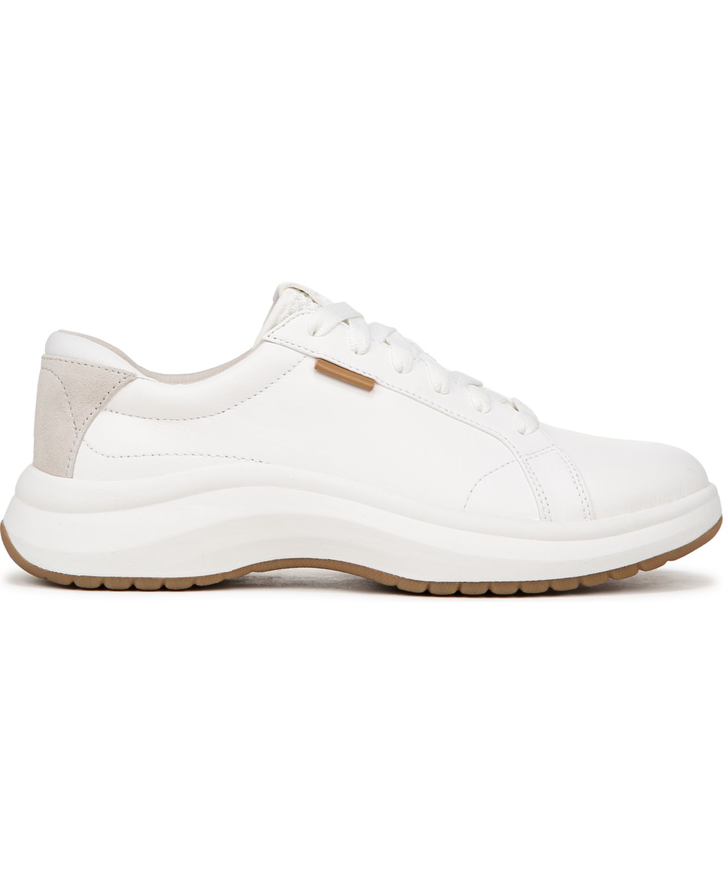 Женские кроссовки Dr. Scholl's Feel Good Derby, цвет: Белый кожаный — фото 2