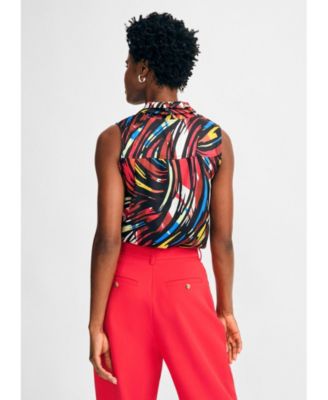 Женская блузка с галстуком-бабочкой от Исаака Мизрахи