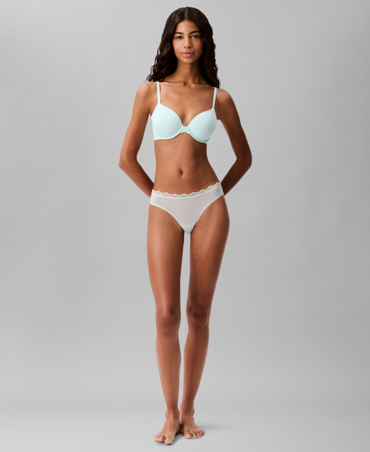 CALVIN KLEIN WOMEN'S CALVIN KLEIN PERFECTLY FIT LIGHTLY LINED FULL COVERAGE T-SHIRT BRA F3837 
