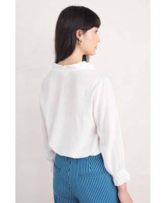 Женский топ из морской соли Cornwall с перьями в виде звезды