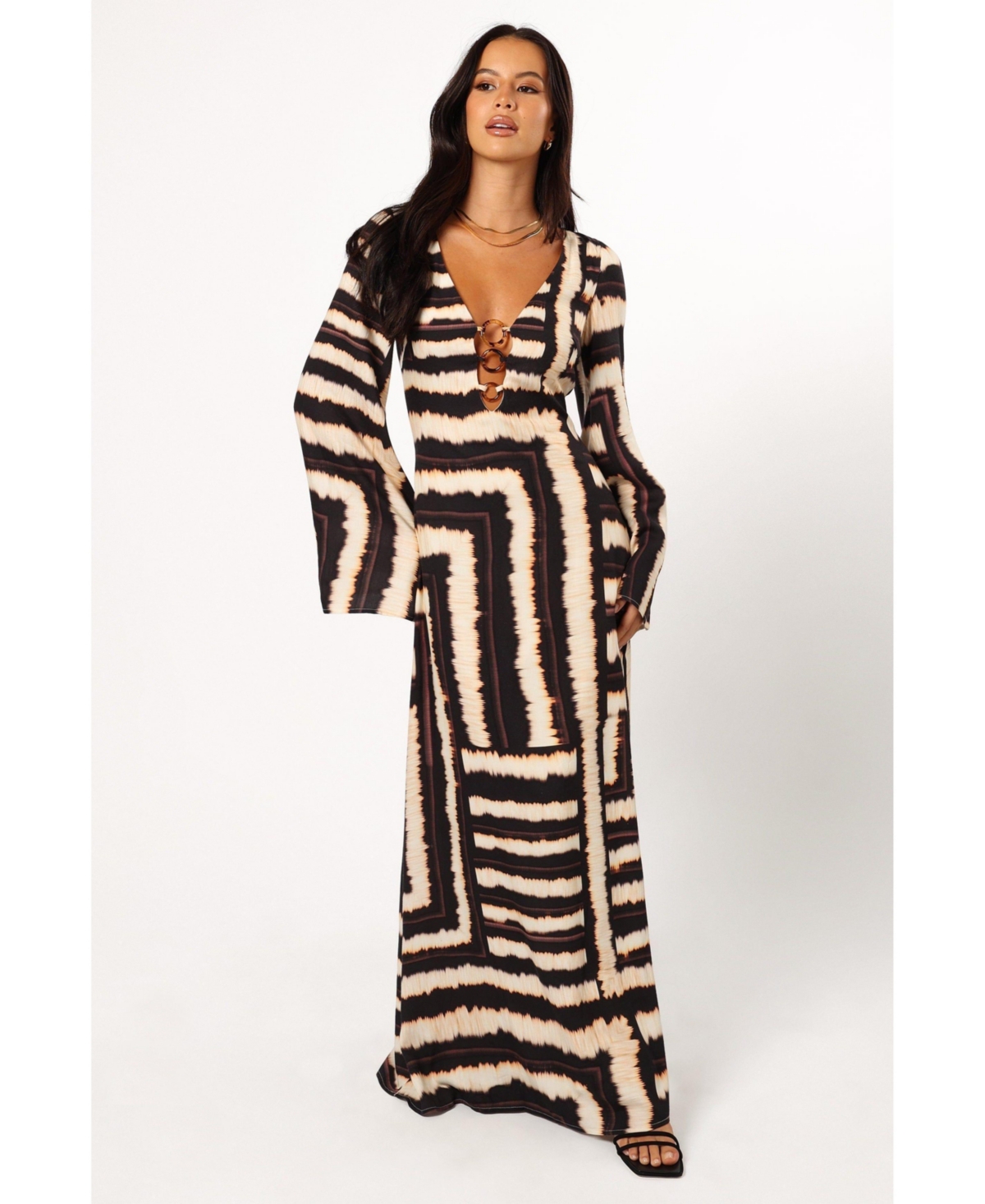 Petal and Pup Women's Azure Maxi Dress