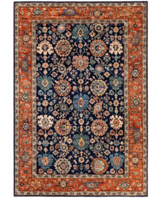 ADORN HAND WOVEN RUGS - Serapi M1945 6'3''x9'2'' Area Rug