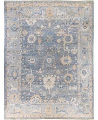 Colorful Oushak M1945 9'1''x11'11'' Area Rug