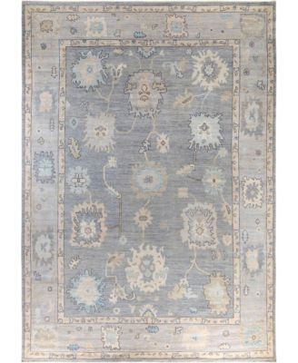 ADORN HAND WOVEN RUGS - Colorful Oushak M1945 10'x14' Area Rug