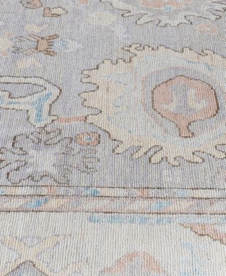 Colorful Oushak M1945 8'10''x11'10'' Area Rug