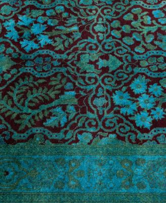 Fine Vibrance M1590 2'6''x12' Runner Area Rug