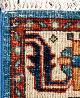 Serapi M1945 2'9''x9'9'' Runner Area Rug