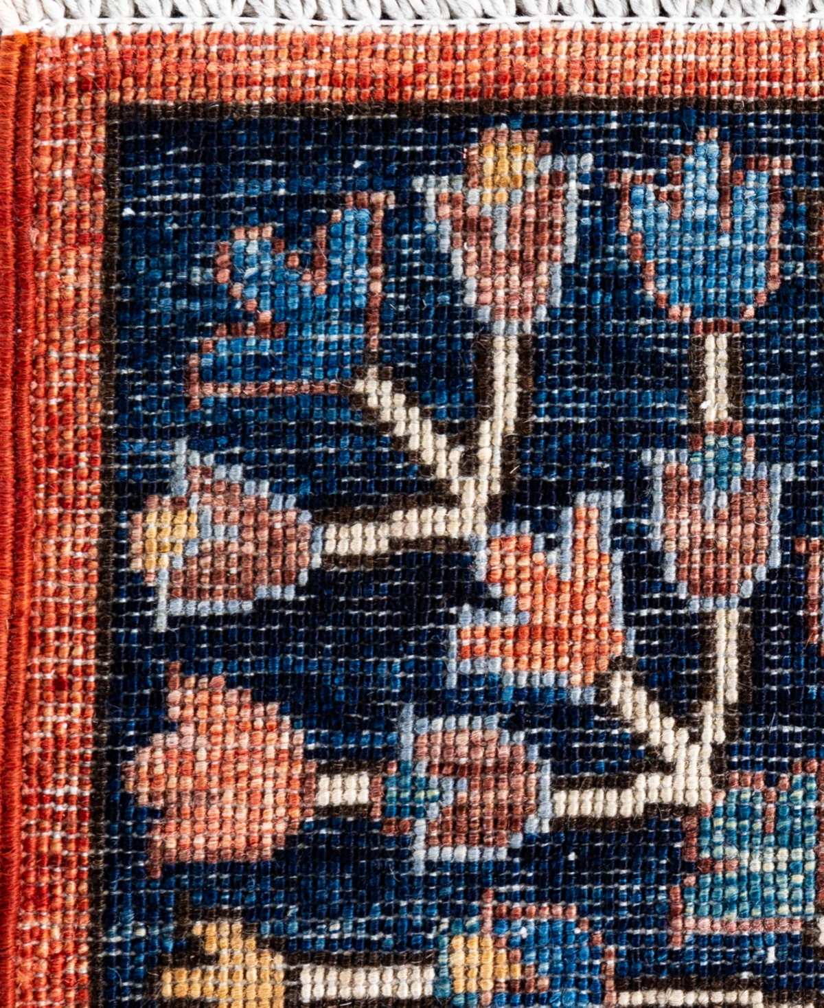 Adorn Hand Woven Rugs Serapi M1945 8'9''x12' Area Rug In Red