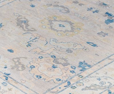 Colorful Oushak M1945 8'1''x10'1'' Area Rug