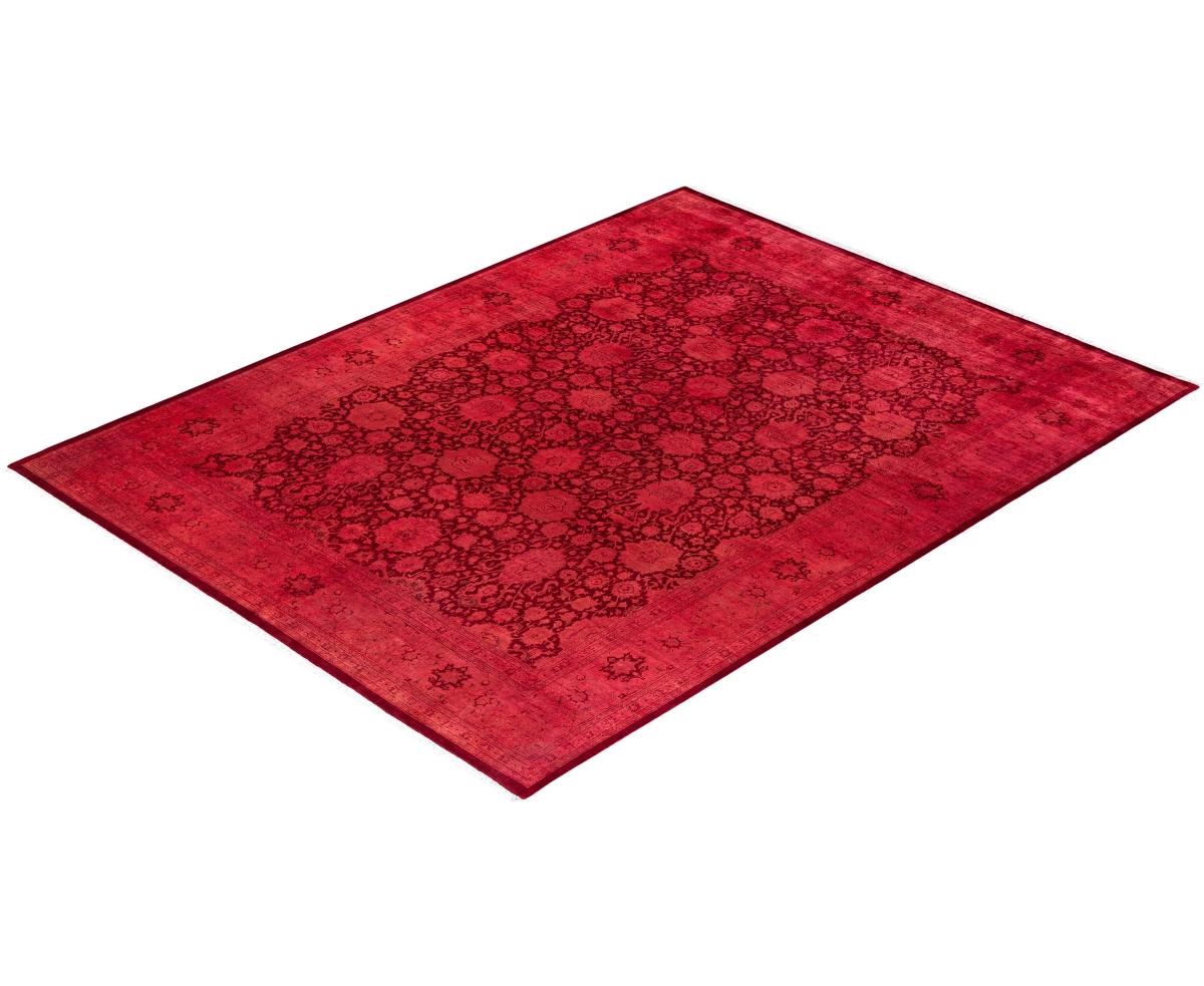Adorn Hand Woven Rugs Fine Vibrance M1366 8'1''x10'5'' Area Rug In Pink