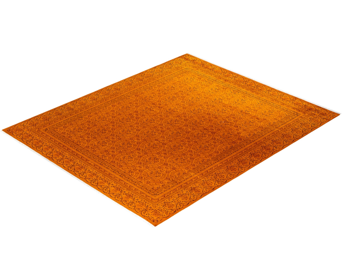 Adorn Hand Woven Rugs Fine Vibrance M1427 8'1''x9'10'' Area Rug In Orange