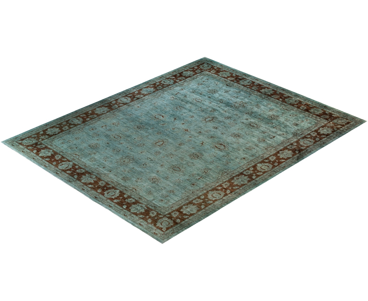 Adorn Hand Woven Rugs Vibrance M1528 11'9''x14'9'' Area Rug In Blue