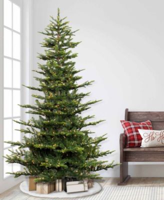 Puleo 6.5FT Pre-lit Arctic Fir Artificial Christmas Tree
