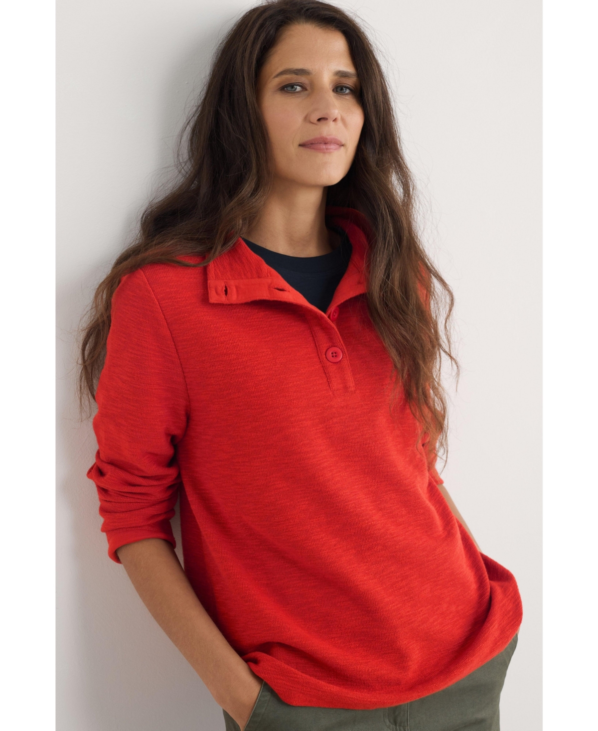 Women's Last Boat Sweatshirt - Dark cinnamon