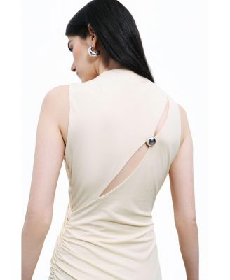 Women's Accessory Detailed Maxi Dress