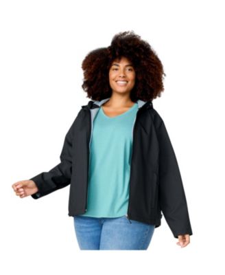 Plus Size X2O Packable Rain Jacket