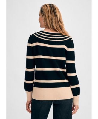 Женский свитер с имитацией шеи от Isaac Mizrahi