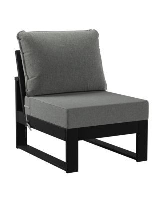 6-Piece Outdoor Patio Corner Sectional Sofa Conversation Set