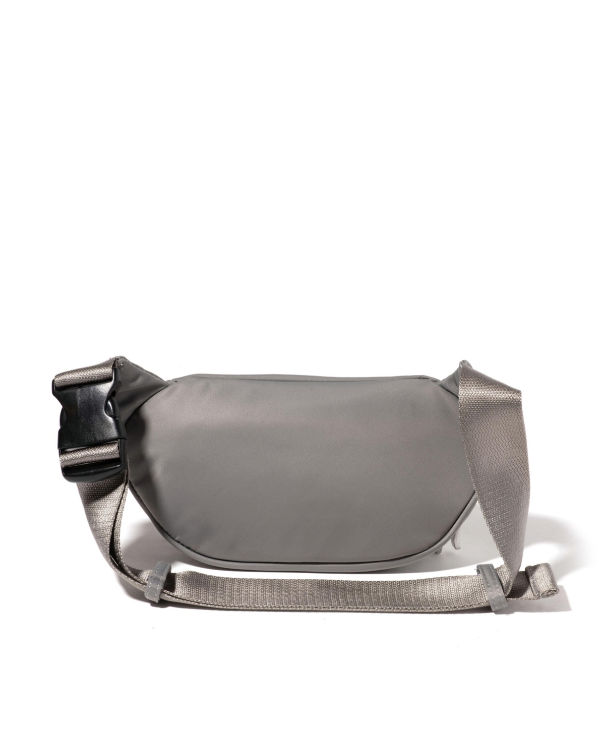 Baggallini On The Go Waist Pack Belt Bag In Steel Gray Twil