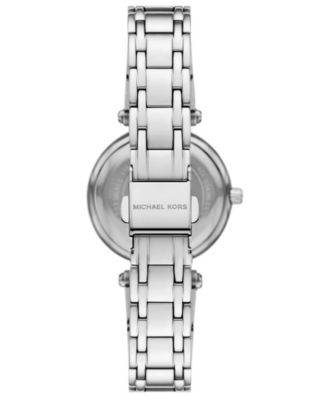 Women's Laney Three-Hand Silver-Tone Stainless Steel Watch, 30mm