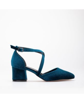 Dolly Low Block Heel Pumps