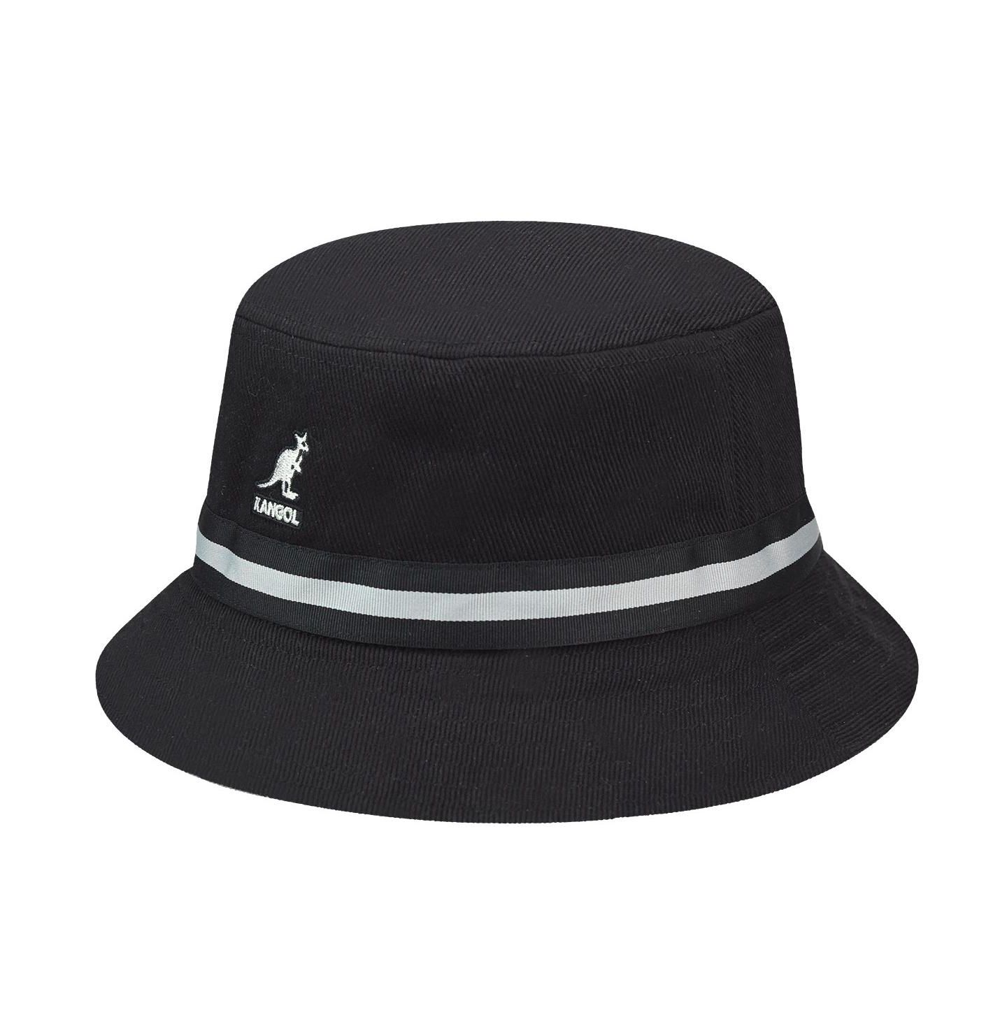Мужские головные уборы Kangol Stripe Lahinch, цвет: Чёрный — фото 2