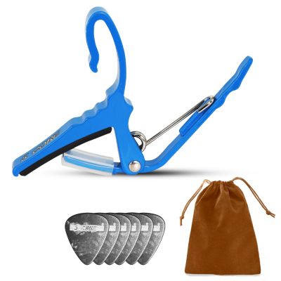 Guitar Capo Quick Change Acoustic Electric String Clip Banjo Mandolin