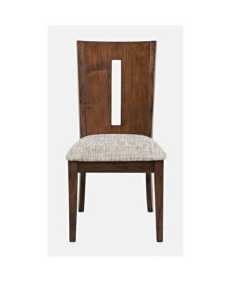 Urban Icon Contemporary Slotback Upholstered Dining Chair (Set of 2)