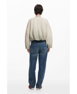 Женская толстовка Desigual с пышными рукавами и фруктами