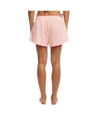 Женское пляжное короткое платье В рубчик ИЗ ХЛОПКА