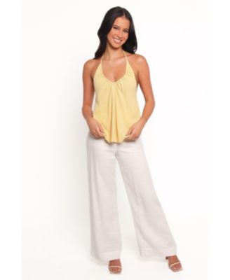 Женский топ Theodora с воротником-стойкой в виде лепестков и щенка