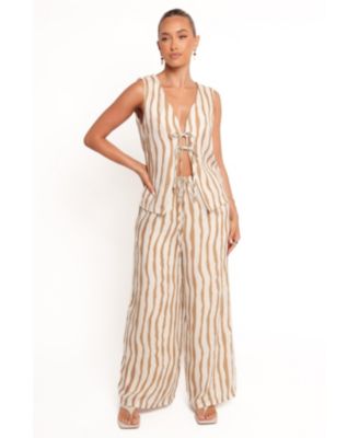 Women's Marmo Tie Vest Top