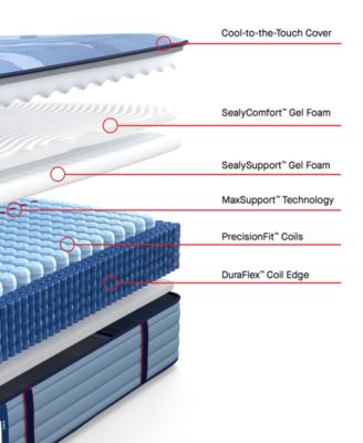 Posturepedic West Hill 14" Soft Tight Top Mattress Set - Queen Split